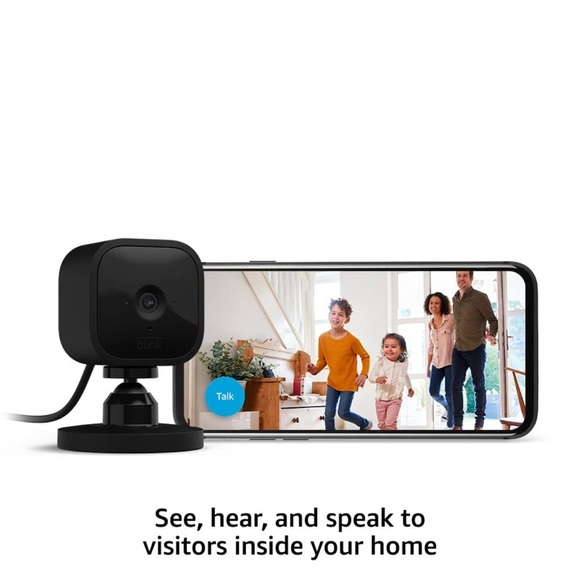 Blink Mini - Compact indoor plug-in smart security camera, 1080p HD video - Picture 3 of 5